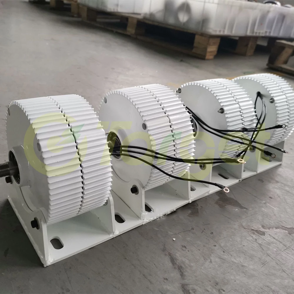 8000w Wind Turbine Generator PMG 12V 24V 48V 500 Rpm AC DC Power Magnetic Dynamo Water Turbine Hydro Alternator Free Energy