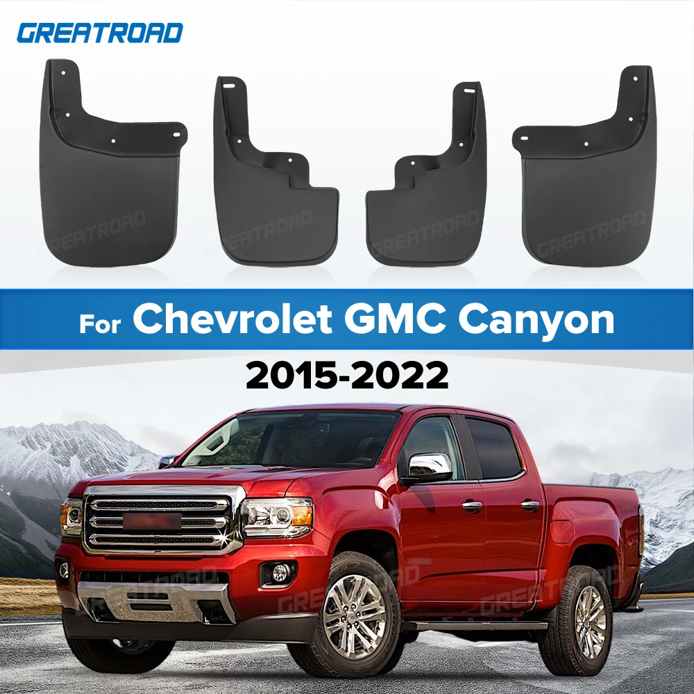 Mudguards For Chevrolet GMC Canyon2015-2022 2017 2018 2019 2020 2021 Fender Mudflaps Splash Guards Mud Flaps car Accessories
