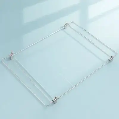 1pc Electric Oven Grill Mesh Stainless Steel Non-Stick High Temp Resistant Bbq Tool For Home Kitchen Barbecue Accessory Rack