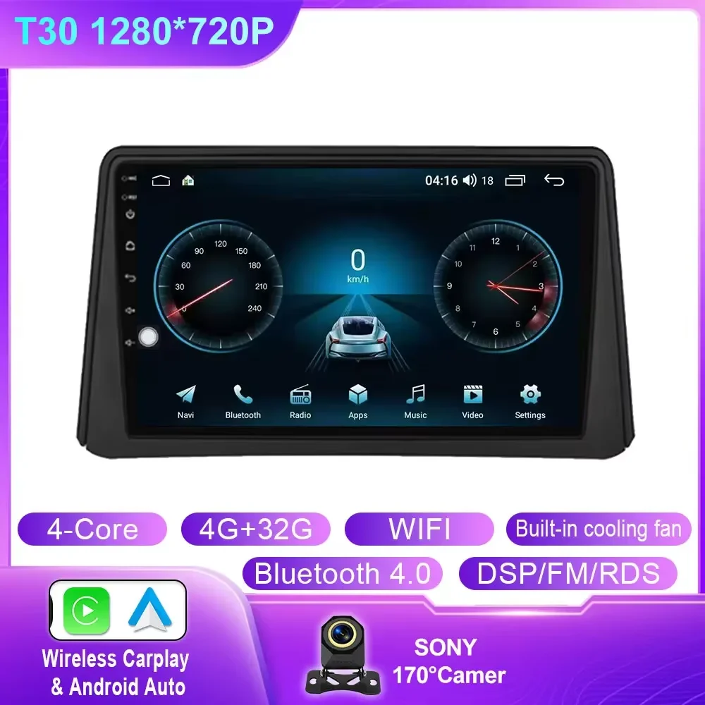 Android Auto Voor Opel Vauxhall Mokka 2012-2016 Voor Buick Encore 2013-2019 Auto Radio Multimedia Speler camera Navigatie WIFI