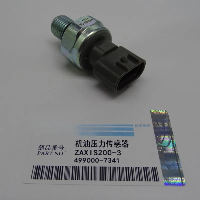 

4PCS Oil pressure sensor ZAXIS200-3 4HK1 499,000-7341 Excavator parts