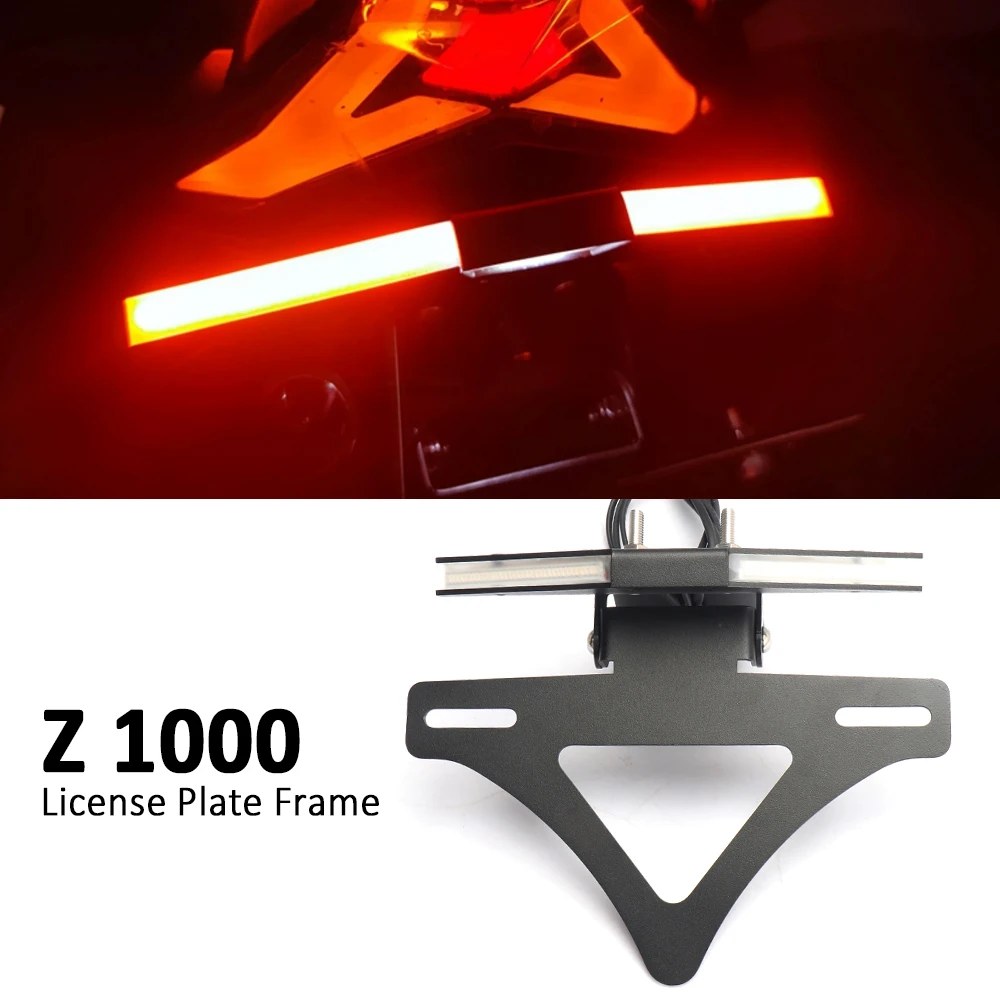 

License Plate Holder For KAWASAKI Z 1000 Z1000 z1000 2018-2023 Motorcycle Accessories LED Tail Tidy Fender Eliminator