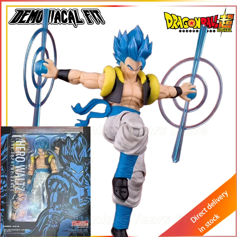 【In Stock】Demoniacal Fit Dragon Ball Super Saiyan Black Goku Trunks 1/12 Articulated Action Figure Collection Gift&Collection view 5