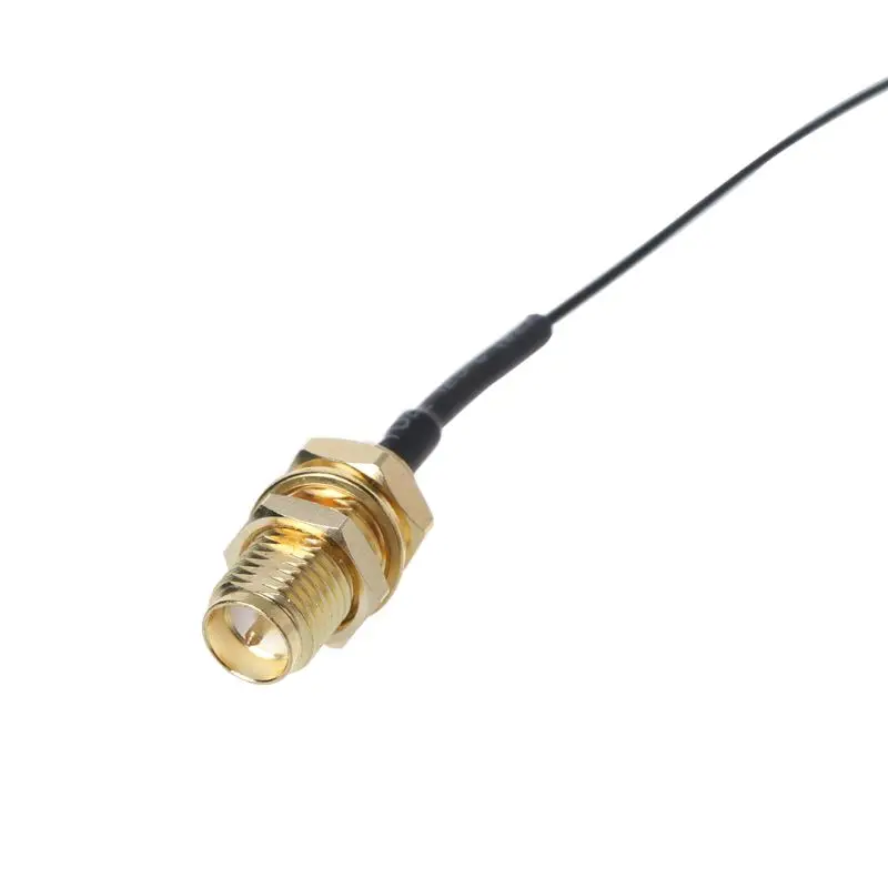 WiFi Antenna Aerial 2.4GHz 5GHz 6dBi RP-SMA Antennas 31cm/12in U.FL IPEX MHF4 to RP-SMA Extension Cable 2 Packs/Set