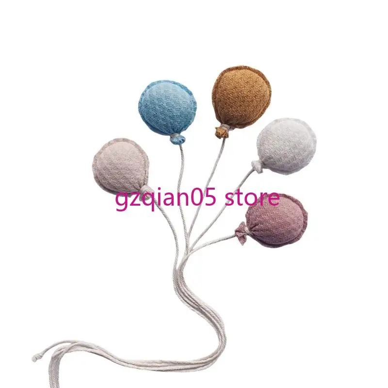 

N7Me 5pcs Baby Butre Fanight Faine Decoration Balloon Neworn Photography Props
