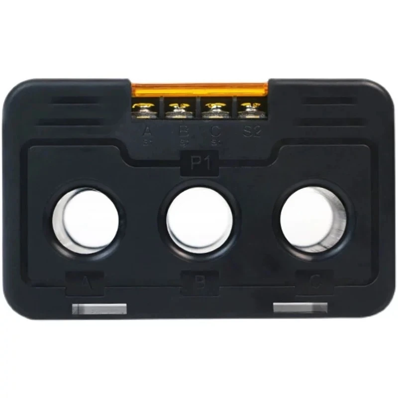 

Трехфазный интегрированный трансформатор тока Micro AC 380V, малый, миниатюрный, 50/5, 100/5, 30/5, JX3-18CT, для измерений