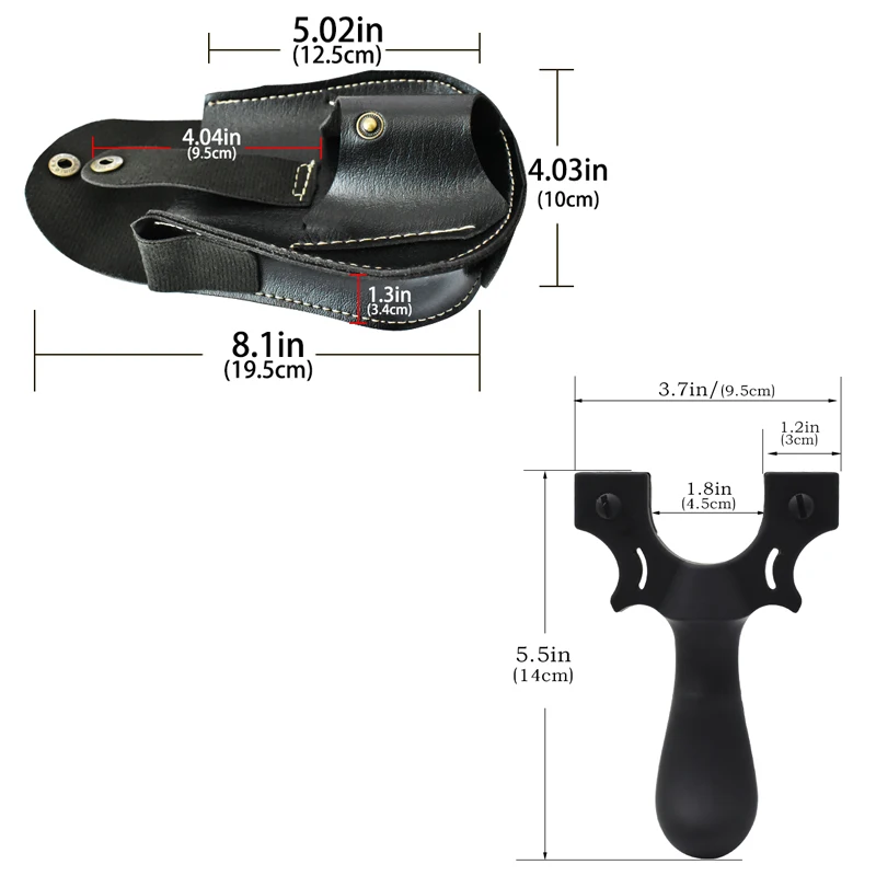 A Set of Outdoor Camping Entertainment Toys, Professional Hunting Waist Pack, Steel Ball and Clay Pellet Storage