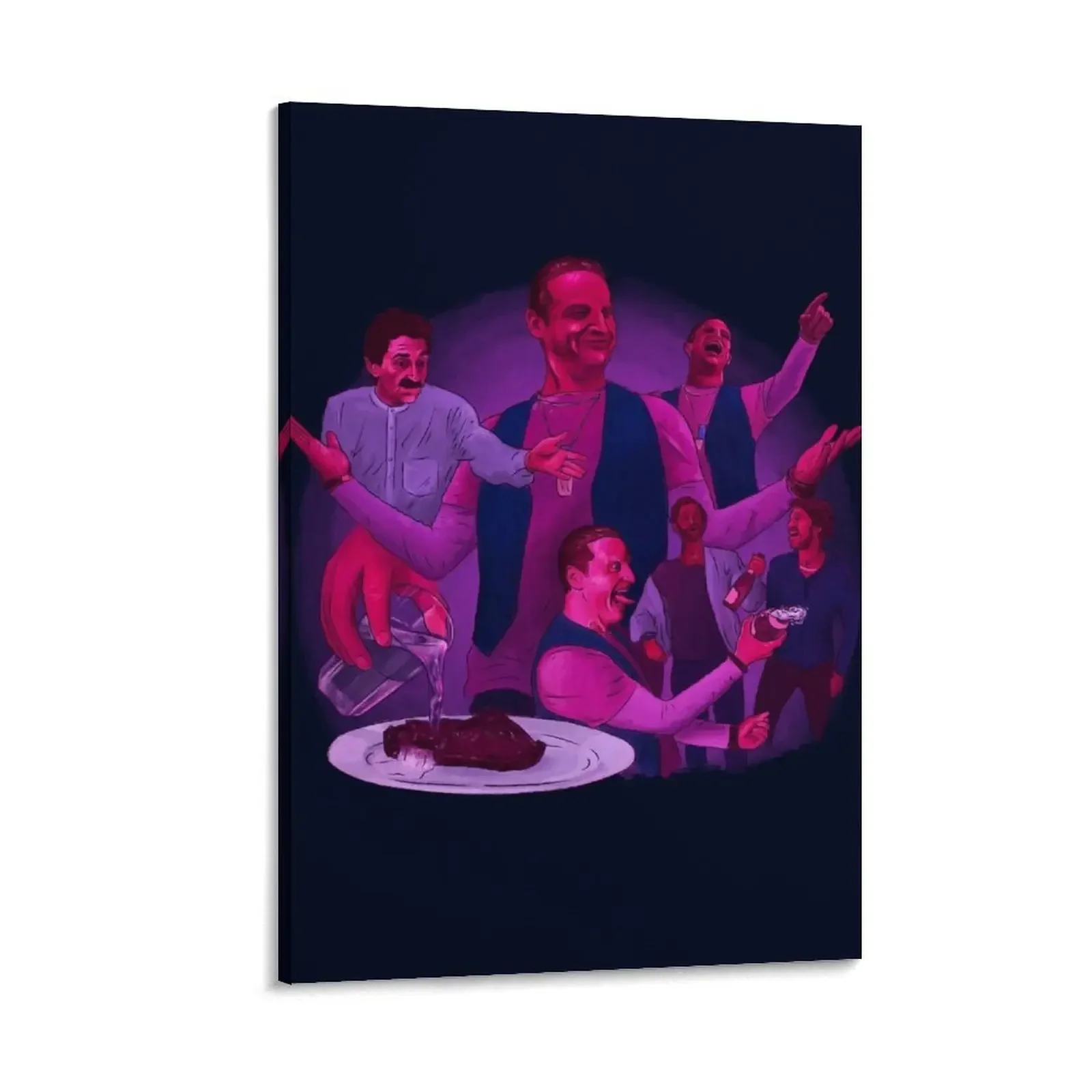 

Dangerous Nights Canvas Painting decor room decors aesthetic canvas wall art