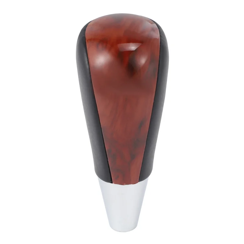 2PCS Wood Grain Car Gear Shift Knob For Toyota Corolla Camry/Harrier Fortuner Crown Land Cruiser Lever Shifter Stick Accessories - Image 3