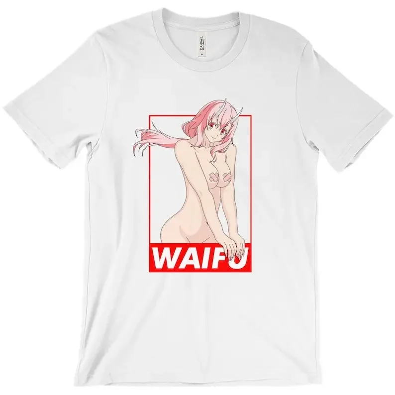 Anime girl Shuna Ecchi, Sexy, Lewd, Fetish T-Shirts