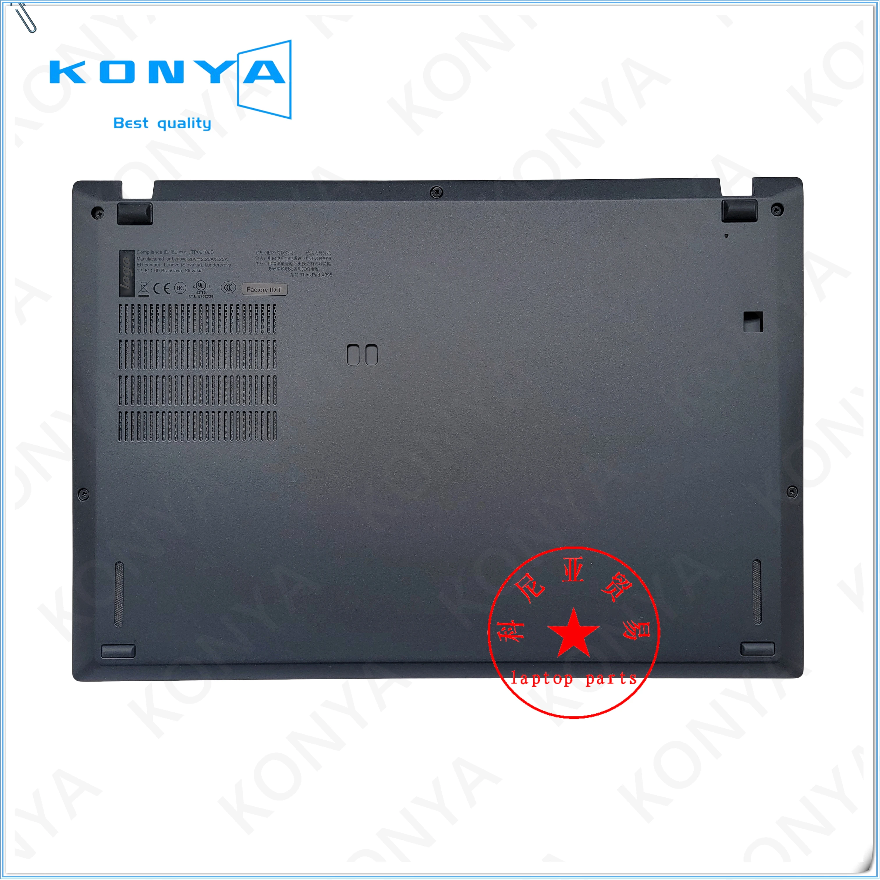 

New Original For Lenovo ThinkPad X13 Gen 1 X390 X395 Series Laptop Bottom Base Cover Lower Case SCB0R22802 AM1CK000300