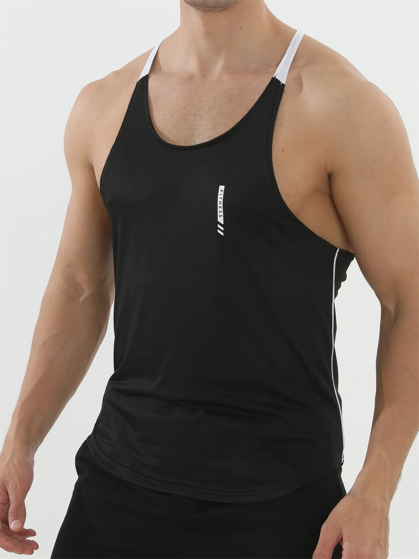 Men's Fitness and Bodybuilding Compression Tank Top - Image 5