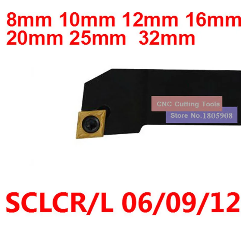 1 قطعة SCLCR0808H06 SCLCR1010H06 SCLCR1212H06/09 SCLCR1616H09 SCLCR2020K09 SCLCR2525M09/12 SCLCR3232P12 SCLCL أدوات تحول باستخدام الحاسب الآلي