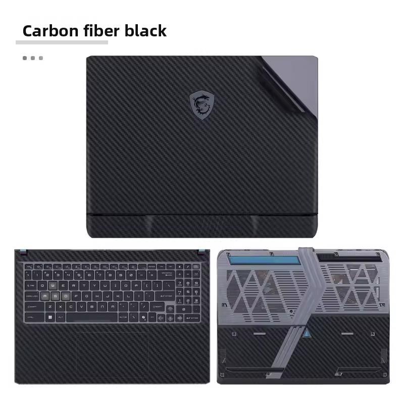 MSI 노트북 스킨 부착 컷 1