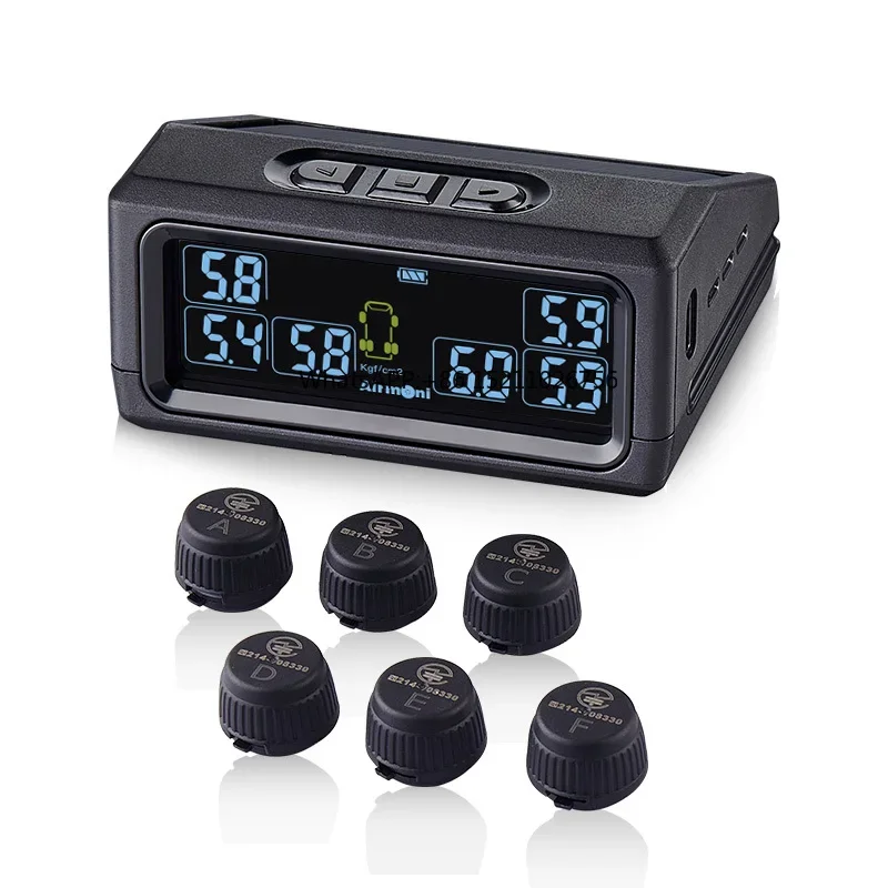 

tpms tire pressure monitoring system solar 6 wheels heavy semi trailer and bus truck tpms truck 22