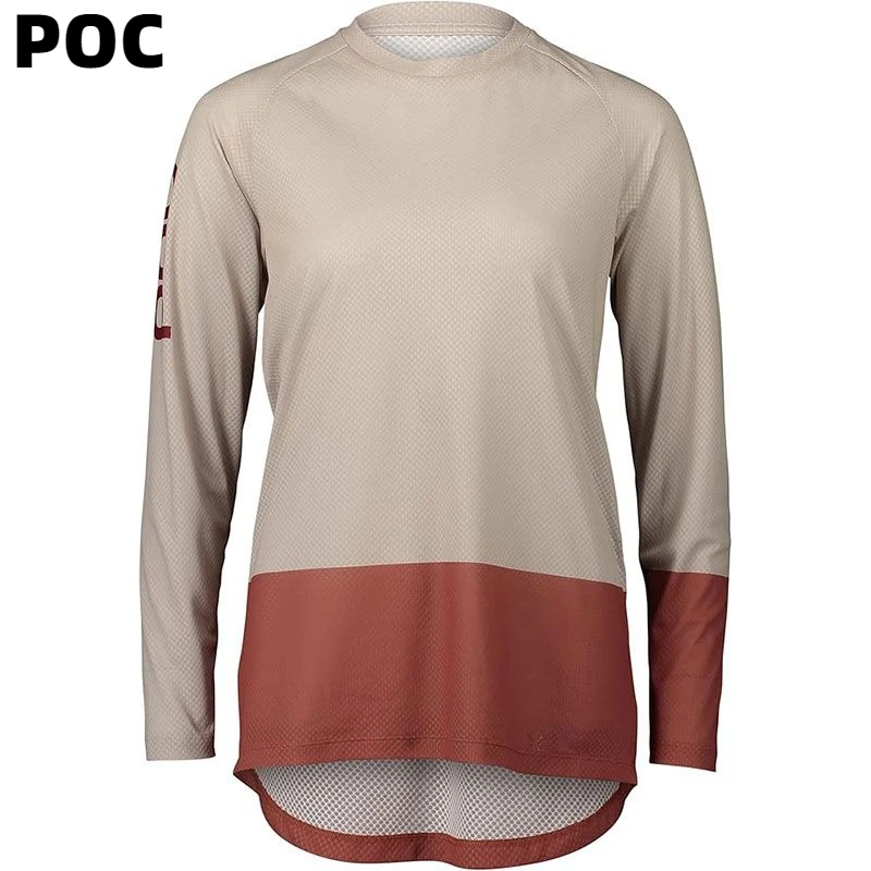 AliExpress POC Poc Four-season off-road quick-drying long-sleeve shirt Speed-down mountain bike long-sleeved riding suit racing suit