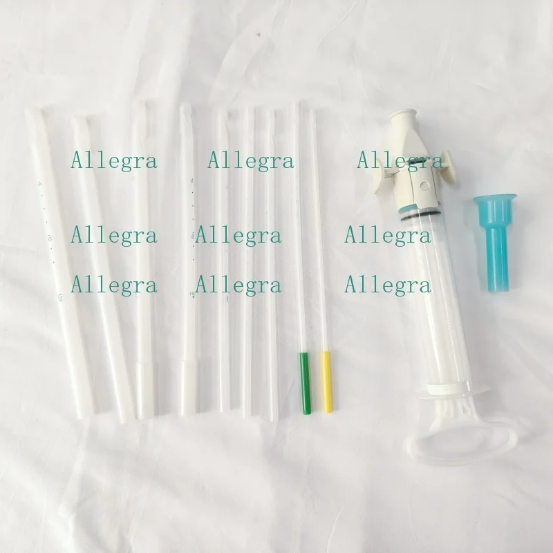 IN STOCK Hospital Manual Vacuum Aspiration for Gynecological Use MVA Kit Set Price Double Valves
