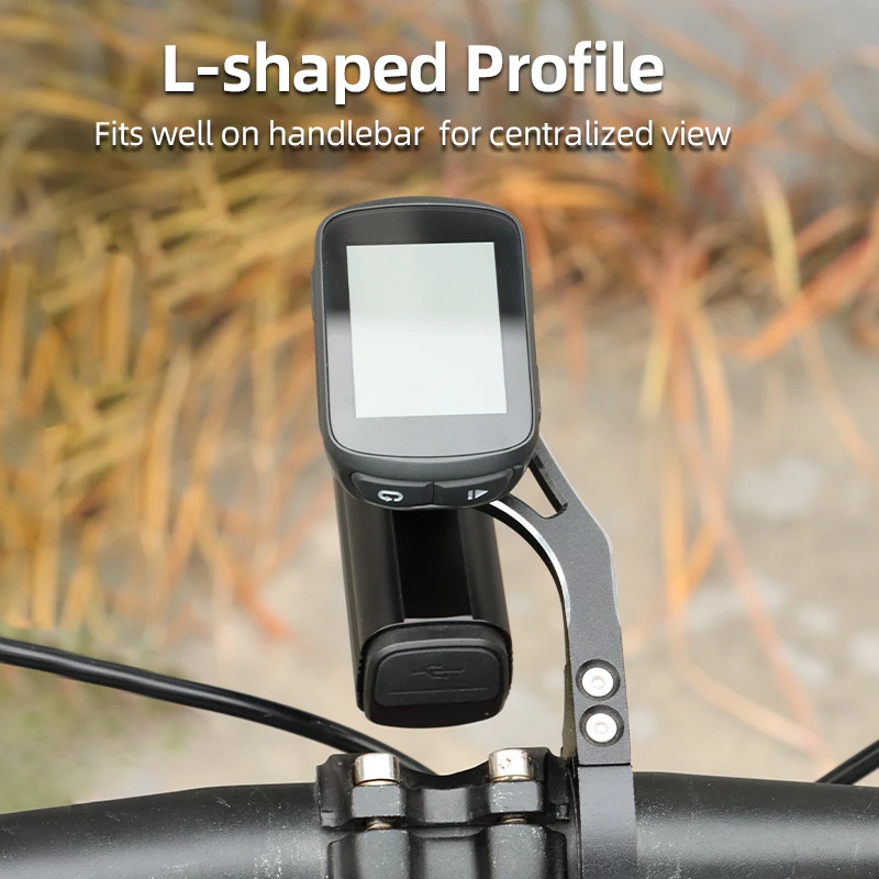 MTB Racefiets Stuur Verlengde Bar Computer Mount voor Garmin/Bryton/Wahoo Out Front Sport Camera Front Light stand Clip