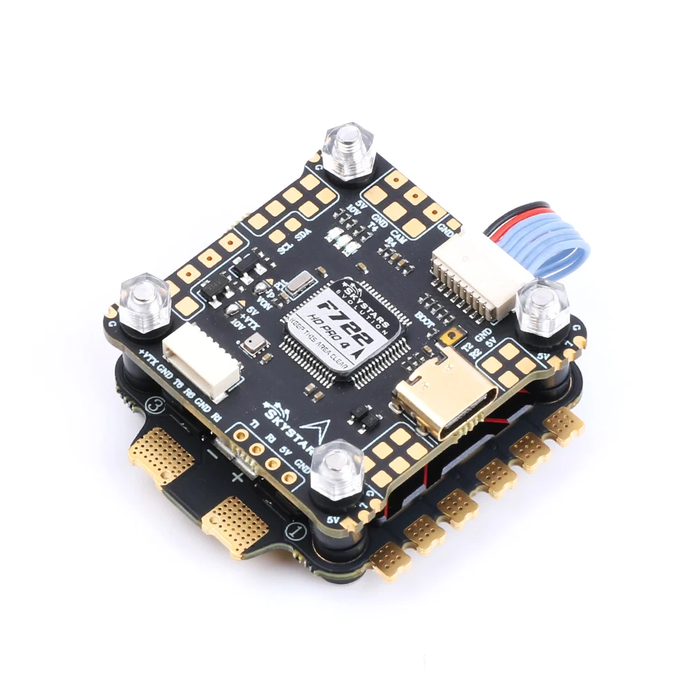 Skystars F7 Flight Controller FPV KM65 65A 4in1 ESC Jupiter AM-32 DShot1200 for FPV Racing Drone