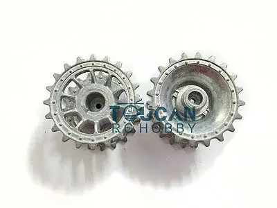 HENG LONG Tank Metal Pedrail Track Sprocket Idler 3818 Tiger1 3819 German Panther V THZH0144-SMT4