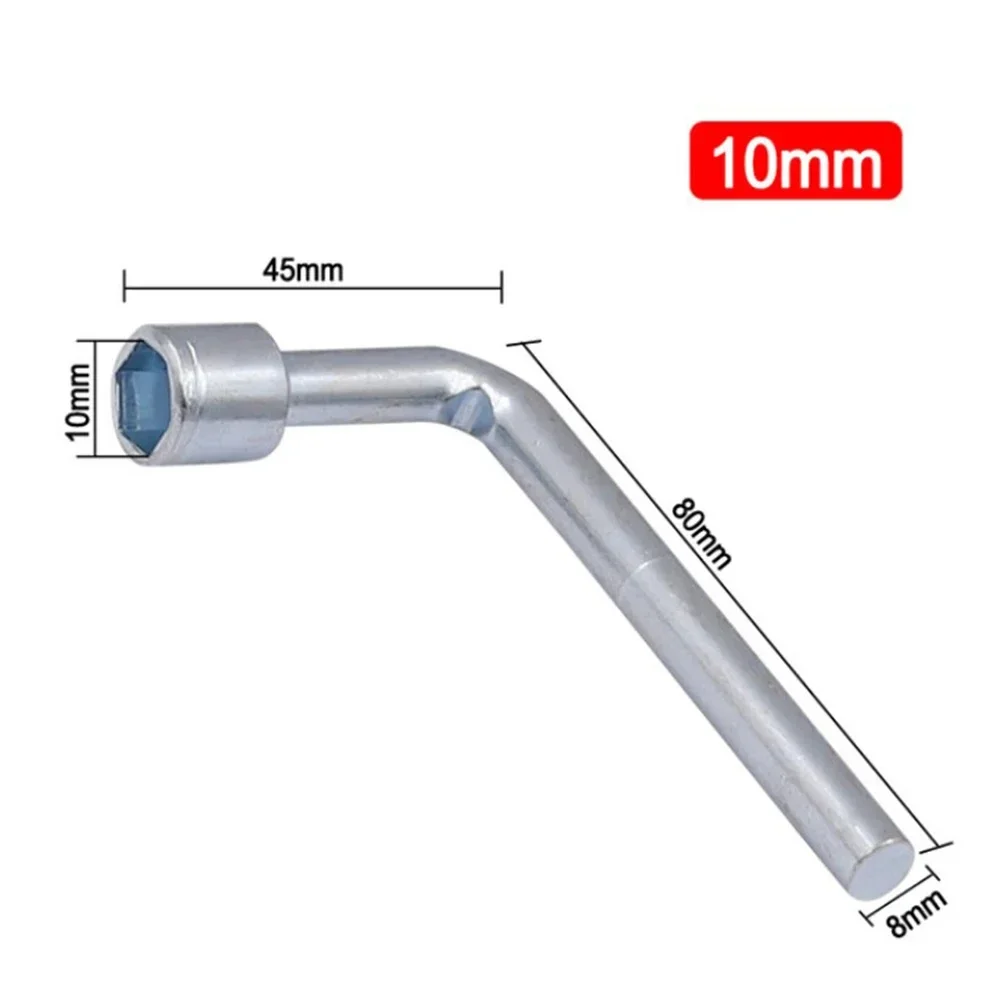 L-shaped Socket Wrench Elbow 7-shaped 7 8 10 12 13 14 Mm Hex Key Hexagonal Mouth Chromium-vanadium Steel Hand Tools Accessories