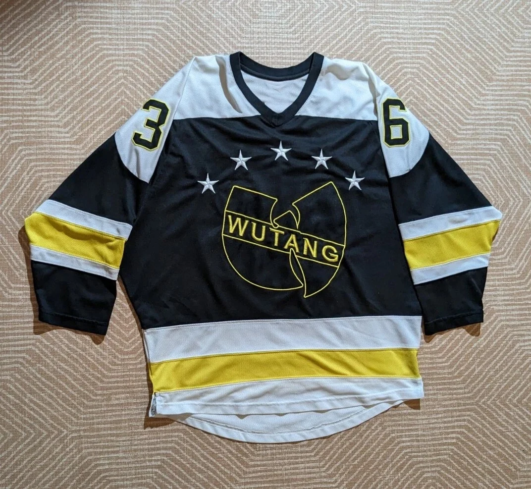 2026 Wu-Tang Clan Hip-Hop-Band Hockey-Trikot für Herren und Damen, Sportliches Langarm-T-Shirt, Atmungsaktives Schnelltrocknendes Oberteil – Detail 4