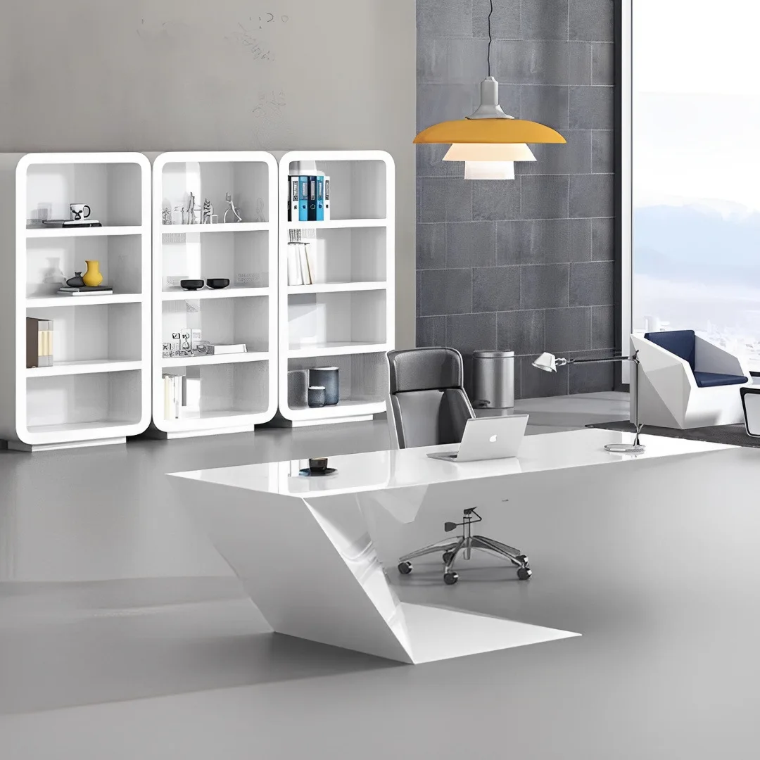 Simple file cabinet Modern office background Painted floor-to-ceiling display File cabinet Personalized office display Savings