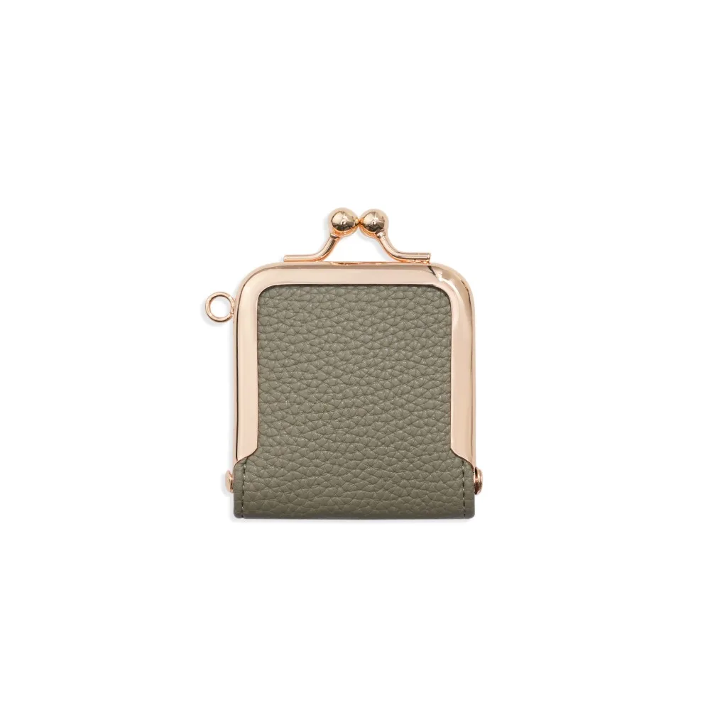 Luxury Multicolored Kiss Lock Coin Purse Mini Square Leather Jewelry Bag Wallet Multifunctional Small Item Bag Jewelry Storage