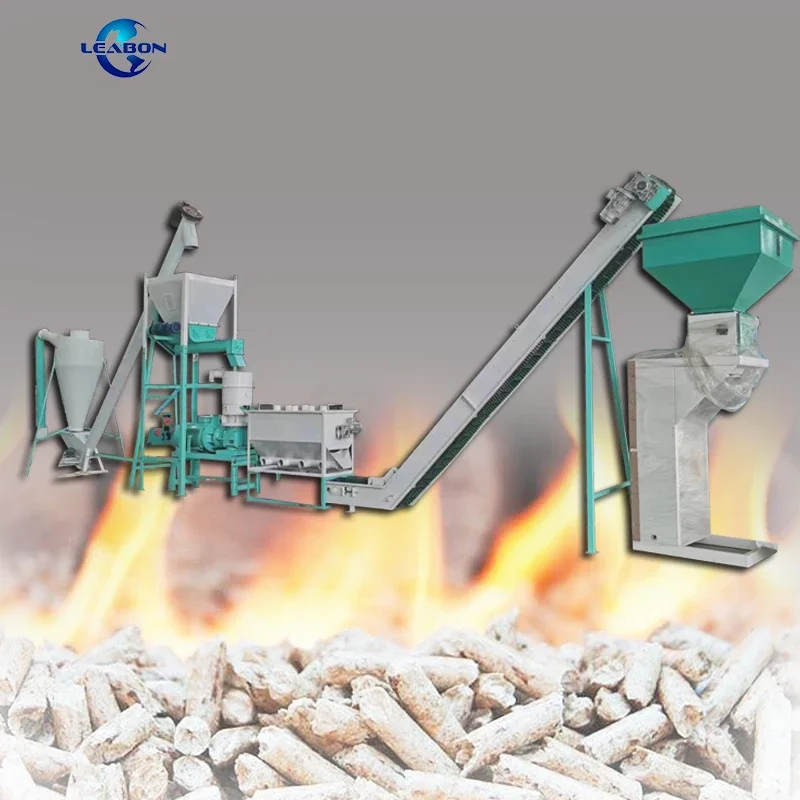 Electric Diesel Cattle Pelletizer Machine Poultry Chicken Feed Grass Pellet Making Machine