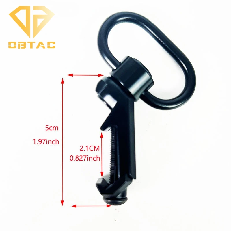 تكتيك RSA حزام معدني مشبك QD حبال قاعدة تثبيت دوارة فصل سريع السكك الحديدية جبل ل 20 مللي متر Picatinny السكك الحديدية الصيد اكسسوارات