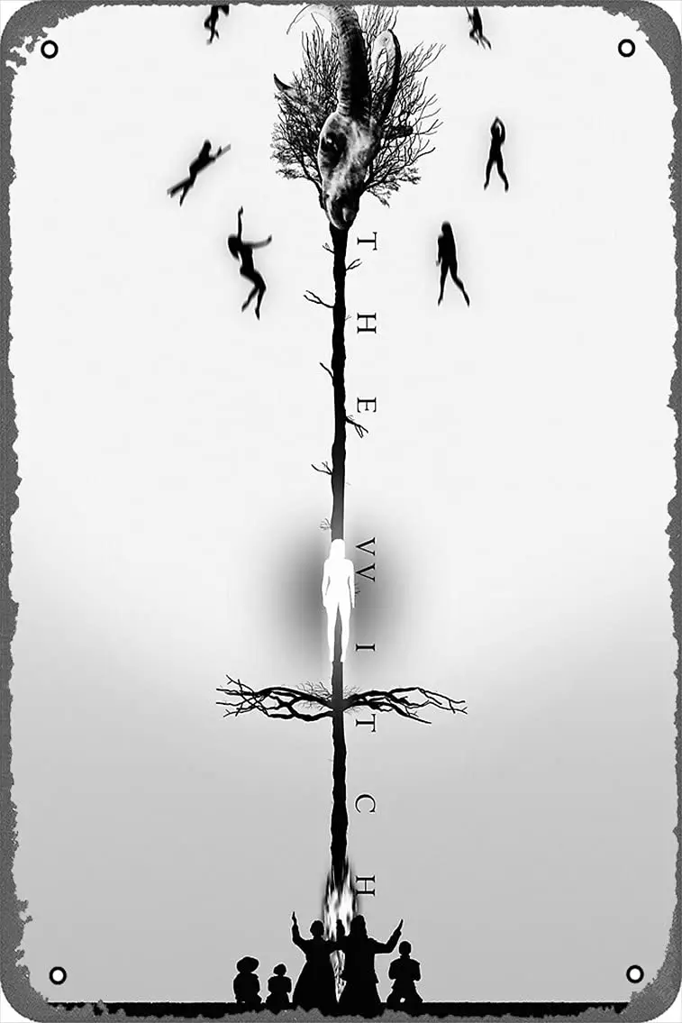 Metal Sign - The VVitch Alternative Film Poster — Guidance — Light Version Tin Poster 12 X 8 Inches sign