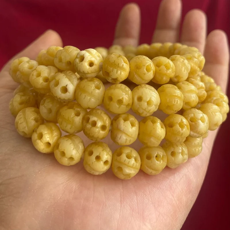

108 Buddha Spacer Beads With Cow Bone Inlay Bracelets