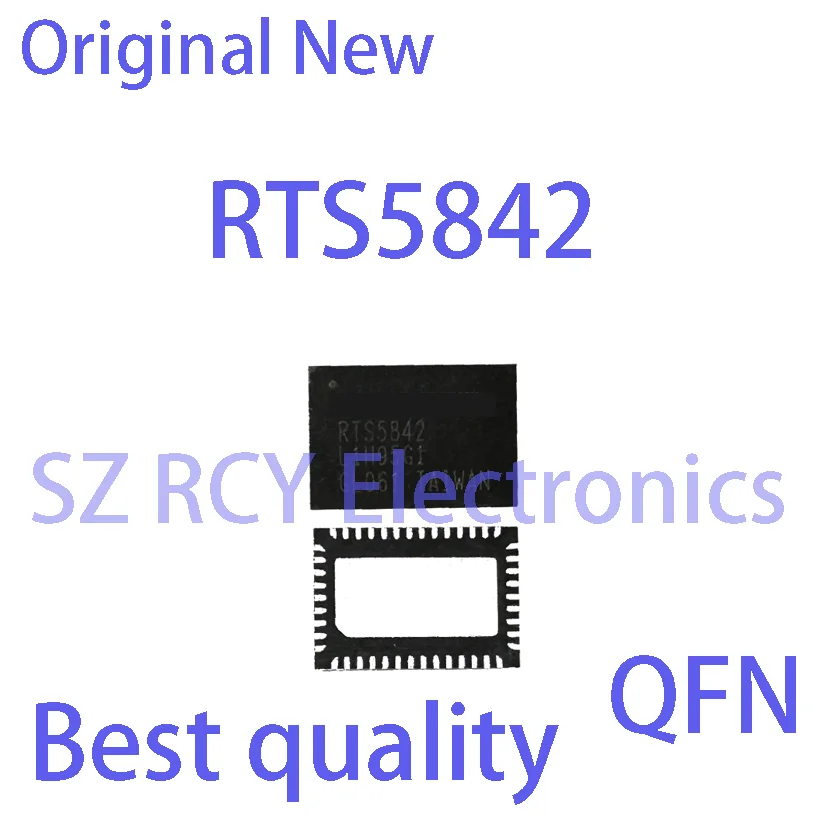 

(2 PCS)NEW RTS5842 RTS5842-VA-GR QFN Chipset