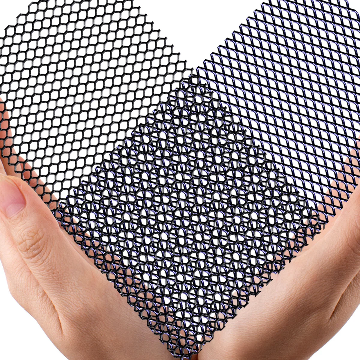 Plastic‑Coated Aluminum Expanded Mesh Sheet Easy to Cut & Shape DIY Filter Protective Mesh for Ventilation Guard