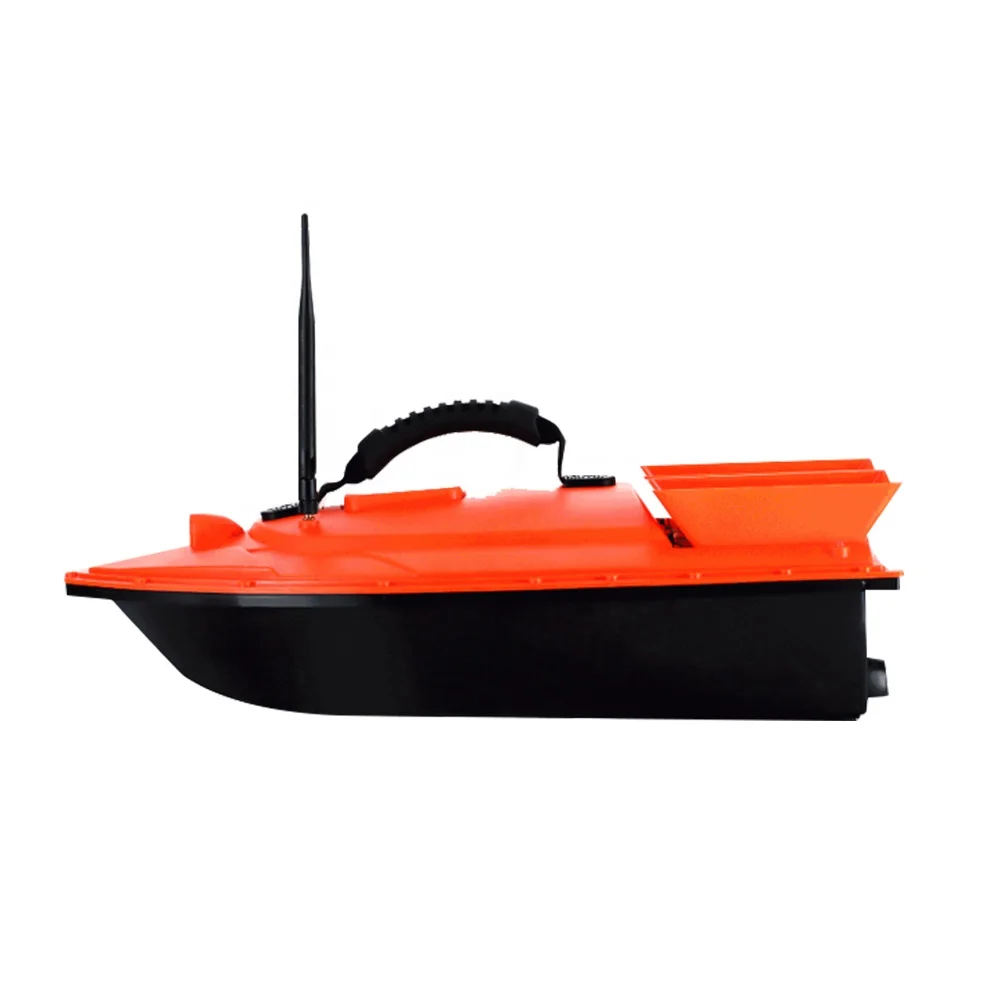 Remote Control Fishing Bait Boat  1.5kg Feed Delivery Loading 500m With 2 Bait Cabins