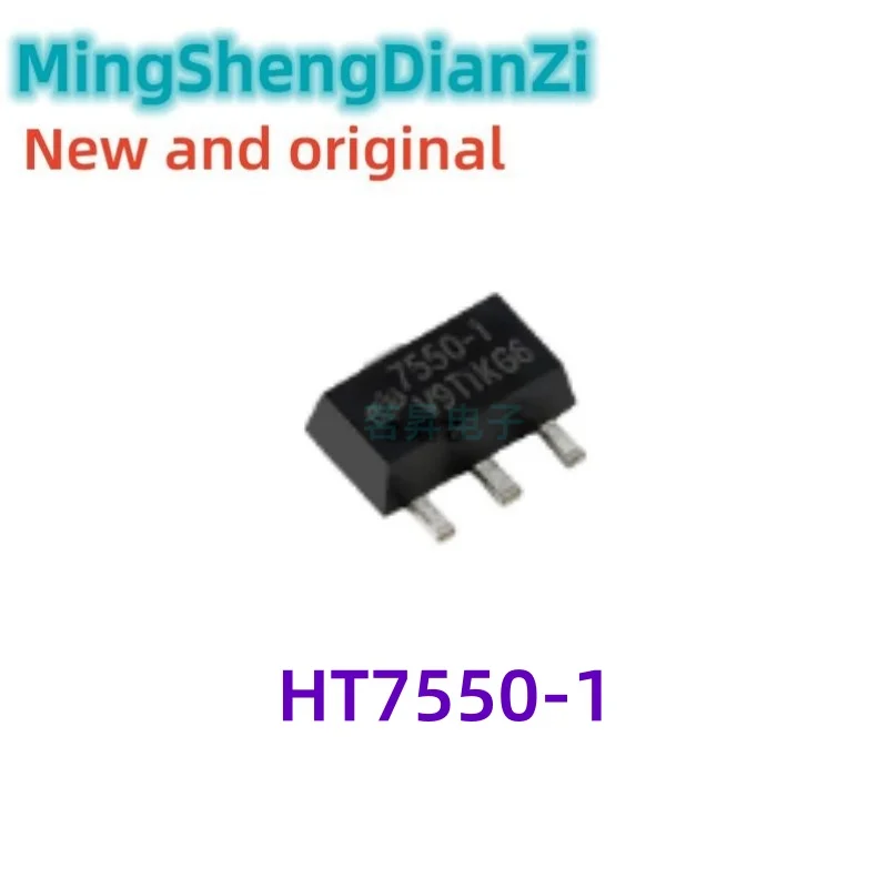 20PCS HT7550-1 SOT-89 Brand new in stock