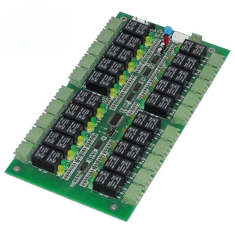 Precio de fábrica TCP/IP Placa de ascensor biométrico 20 a 40 pisos Panel de elevación Sistema de control de acceso Controlador de elevación