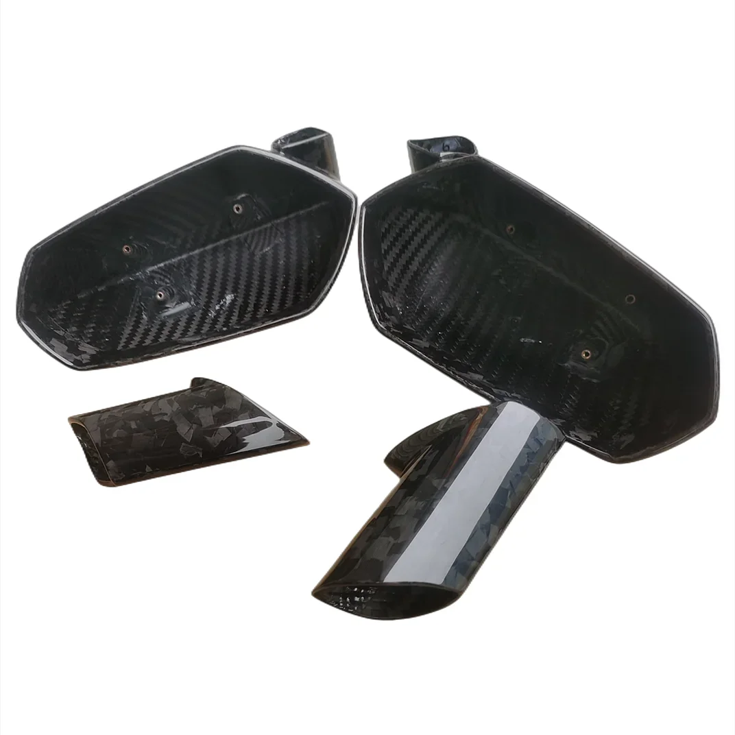 

For Lambor LP700 LP720 LP750 OEM style dry carbon fiber forged pattern car side exterior rearview mirror cover replacement parts
