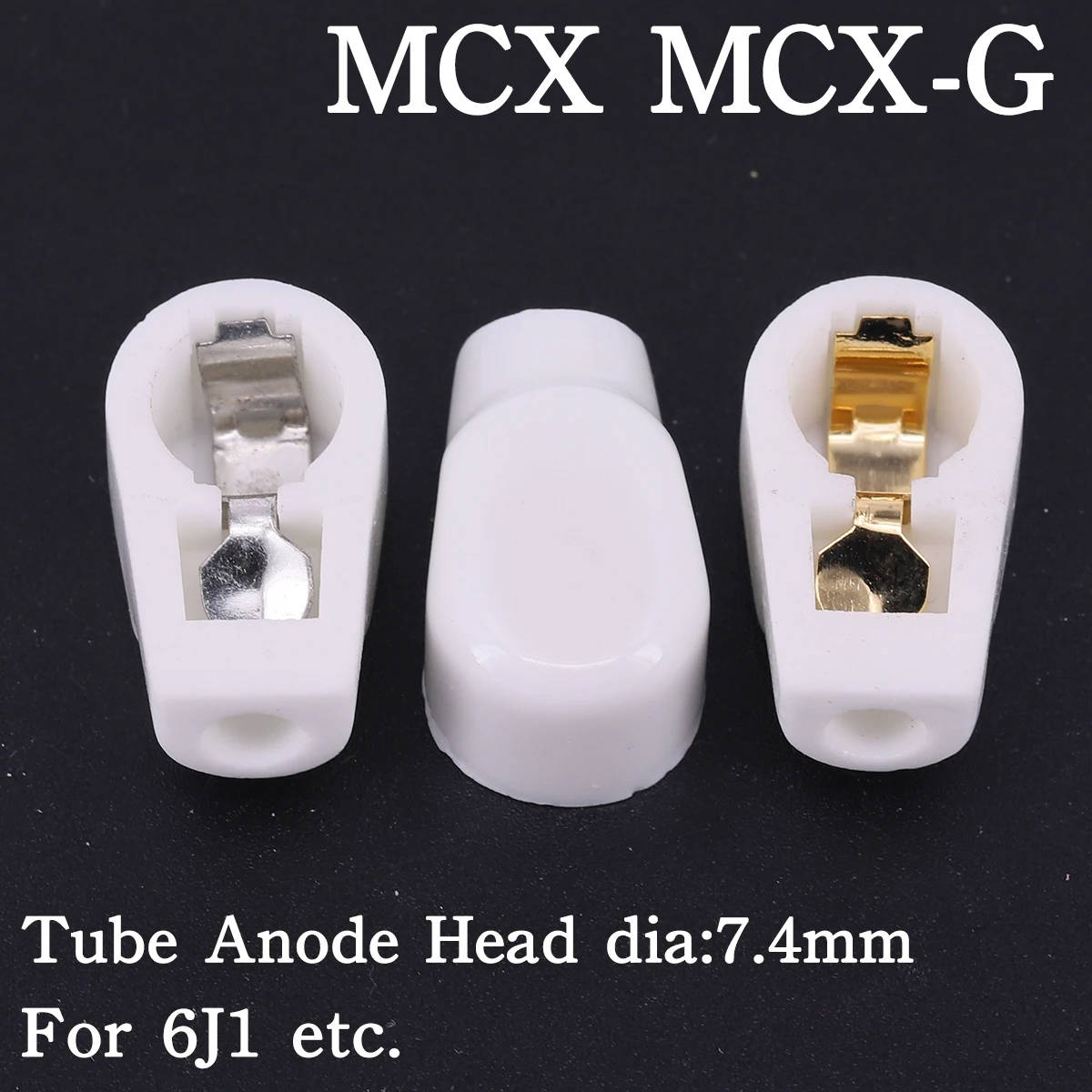 세라믹 진공관 양극 플레이트 그리드 캡 모자, EL504 EL519 6P13P FU7 807 310A 845 6J1 805 811 572B FU29 용, 6.4mm, 7.4mm, 9mm, 14mm
