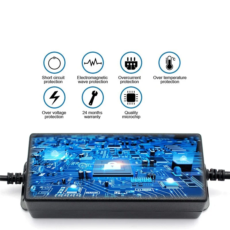 ABLN-Universal 3-24V 3A محول إمداد الطاقة المتغير مع شاشة عرض الجهد LED، محول التبديل القابل للتعديل الولايات المتحدة الولايات المتحدة التوصيل