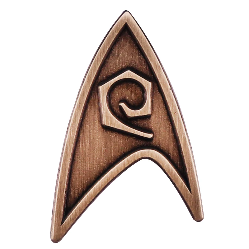 Star-Trek-Engineering Badge Sci-fi TV Brooch Metal Decorative Accessories