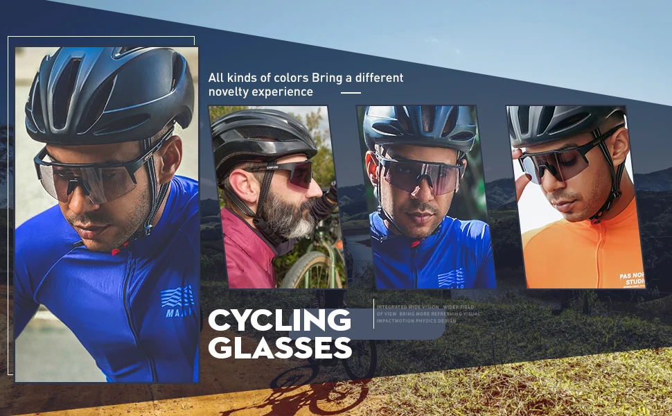 KAPVOE Photochrome Fahrrad Nacht Reiten Gläser UV400 MTB Fahrrad Radfahren Sport Sonnenbrille Männer Frauen Outdoor Camping Golf Brillen – Detail 1
