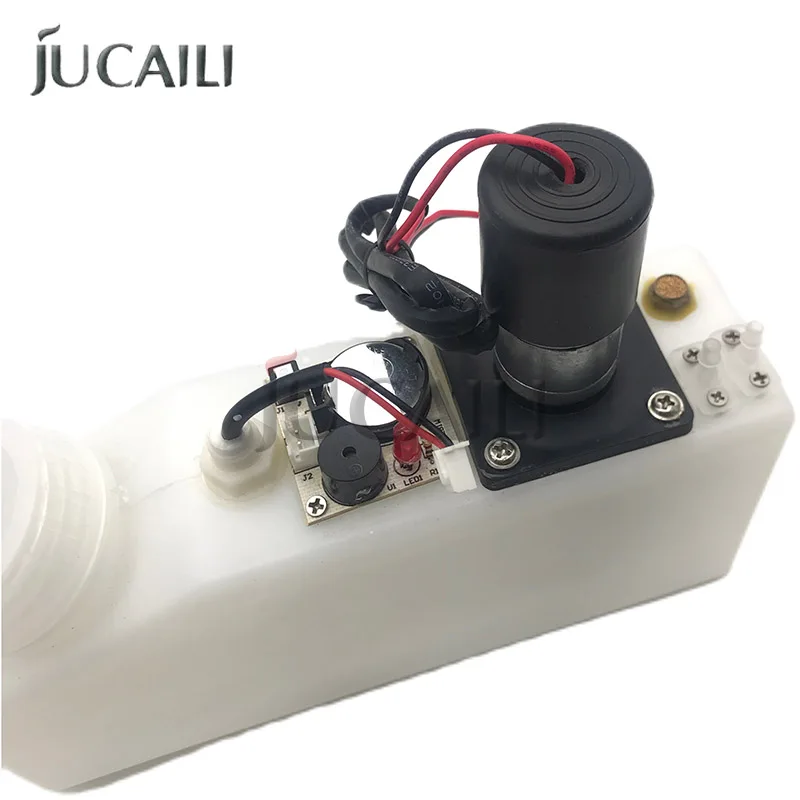 Imagem -05 - Cartucho de Tinta Branca com Motor Agitador Sensor Líquido com Alarme para Impressora uv Dtf Subtanque de Tinta com Abafamento 500ml
