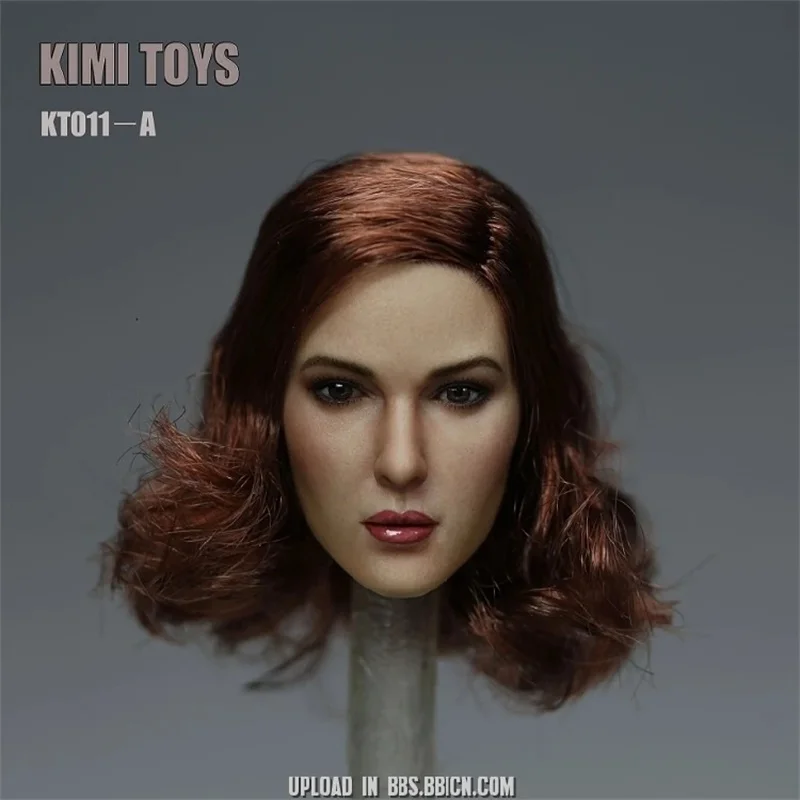 

KIMI TOYS KT011 1/6 Female Soldier European And American Goddess Head Carving Model Fit 12'' Action Figure Body In Stock