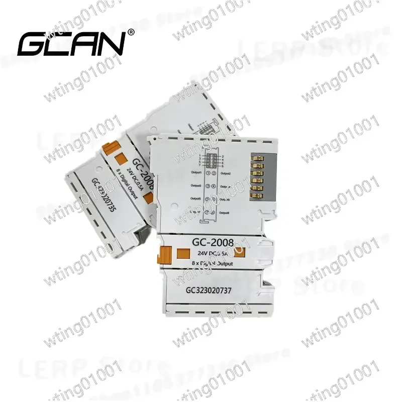 for GCAN PLC-400 510 511 Programmable Logic Controller with CANbus Ethernet Codesys RS232 RS485 Interface Industrial