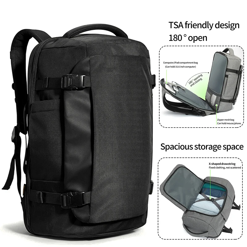 New Simple and Versatile Large Capacity Business Commuting Luggage Backpack Storage Business Travel Leisure Travel Computer Back