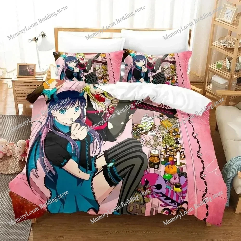 

Anime Panty Stocking Garterbelt Bedding Set Boys Girls Twin Queen Size Duvet Cover Pillowcase Bed Kids Adult Home Textileextile