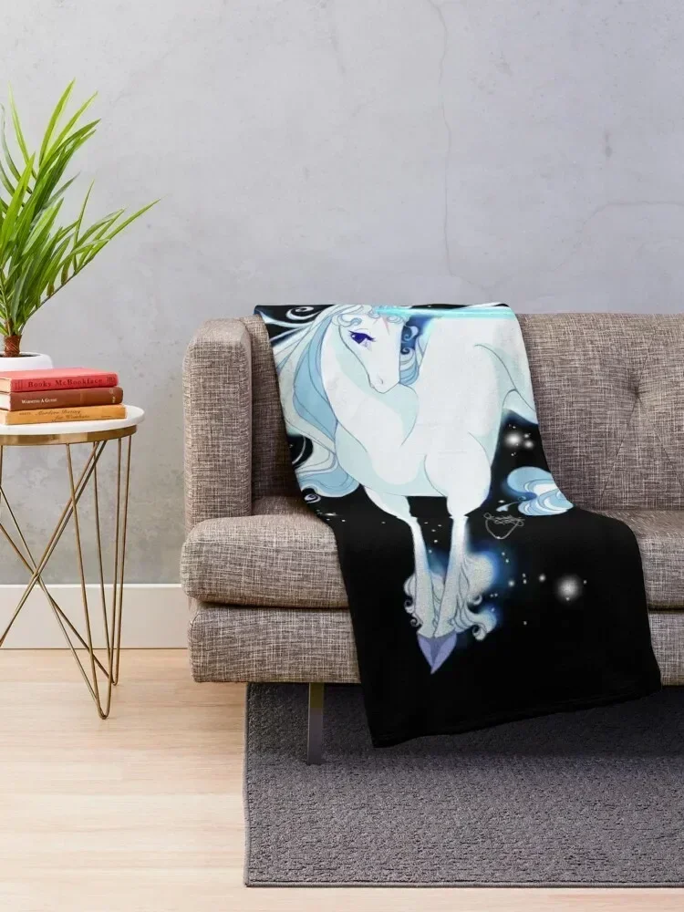 The last Unicorn - Try to go home - Glimmer Version Throw Blanket Blankets For Baby For Decorative Sofa Blankets