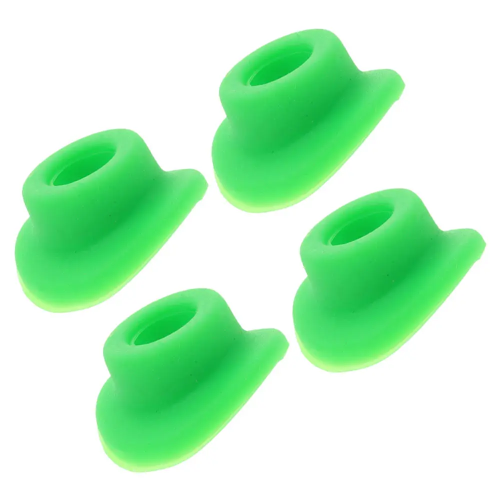 4Pcs Silicone Valve Caps for Motorcycles Waterproof Valve Stem Gaskets Engine Performance Enhancer Moisture Resistant Tire Air