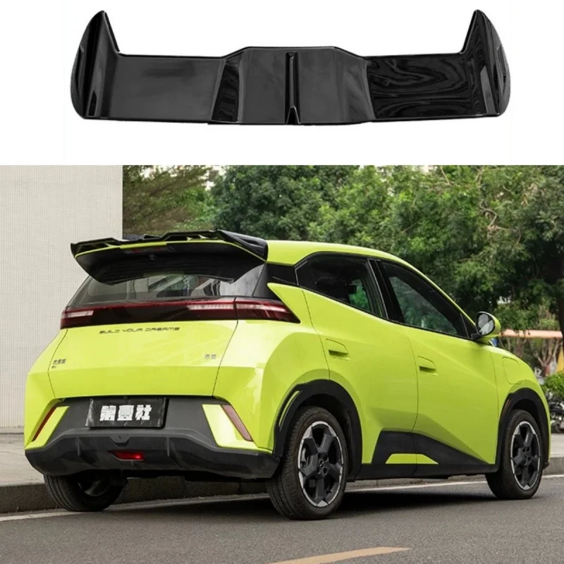

For BYD Dolphin Surf 2023-2025 Seagull EV Car Styling Accessories Exterior Sticker Sport Tail Wing Plate Fixed Wind Rear Spoiler